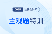 會(huì)計(jì)政策和會(huì)計(jì)估計(jì)變更的會(huì)計(jì)處理_25注會(huì)會(huì)計(jì)主觀題特訓(xùn)